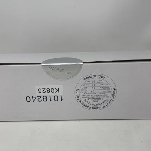 KOHLER K-13108-CP Pinstripe 18" Polished Chrome Bathroom Towel Bar Genuine New