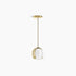 Kohler KRAGA 1-Light Pendant XL Polished Brass 2PL K-32379-PE01-2PL New