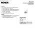 Kohler Light 22546-SC01-SNL Damask 11" Tall 1 Light Water Globe Polished Nickel
