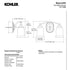 Kohler Lighting 11422-CPL Bancroft 2 Light 15"W Bathroom Vanity Light - Chrome