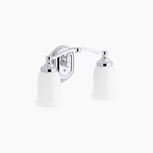 Kohler Lighting 11422-CPL Bancroft 2 Light 15"W Bathroom Vanity Light - Chrome