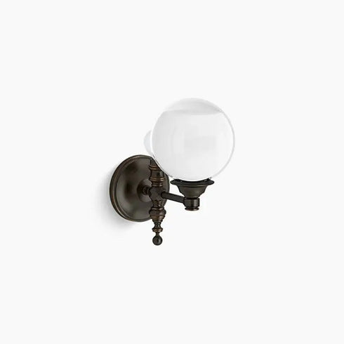 Kohler Lighting 22546-SC01-BZL Damask 11" Tall 1 Light Water Globe