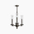 Kohler Lighting 23342-CH03-BZL Damask 20"W 3 Light Chandelier Oil Rubbed Bronze