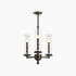 Kohler Lighting 23342-CH03-BZL Damask 20"W 3 Light Chandelier Oil Rubbed Bronze