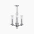 Kohler Lighting 23342-CH03-CPL Damask 20"W 3 Light Chandelier - Chrome