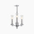 Kohler Lighting 23342-CH03-CPL Damask 20"W 3 Light Chandelier - Chrome