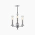 Kohler Lighting 23342-CH03-CPL Damask 20"W 3 Light Chandelier - Chrome
