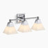 Kohler Lighting 23688-BA03 Memoirs 24”W 3 Light Vanity Light Oil Rubbed Bronze