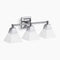 Kohler Lighting 23688-BA03 Memoirs 24”W 3 Light Vanity Light Oil Rubbed Bronze