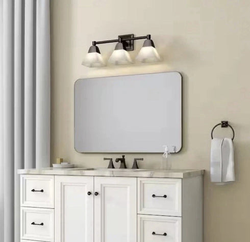 Kohler Lighting 23688-BA03 Memoirs 24”W 3 Light Vanity Light Oil Rubbed Bronze