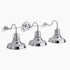 Kohler Lighting 32287-SC03-CPL Hauksbee 35"W 3 Light Vanity Light