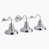 Kohler Lighting 32287-SC03-CPL Hauksbee 35"W 3 Light Vanity Light