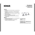 Kohler Lighting 32287-SC03 Hauksbee 35"W 3 Light Vanity Light