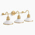 Kohler Lighting 32287-SC03 Hauksbee 35"W 3 Light Vanity Light