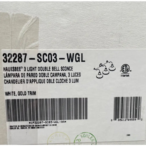 Kohler Lighting 32287-SC03 Hauksbee 35"W 3 Light Vanity Light