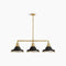 Kohler Lighting 32292-CH03 Hauksbee 42"W 3 Light Linear - Matte Black / Brushed