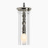 Kohler Lighting 3Light Clear Glass 23341 PE03-SNL Damask 12"Tall POLISHED NICKEL