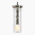 Kohler Lighting 3Light Clear Glass 23341 PE03-SNL Damask 12"Tall POLISHED NICKEL