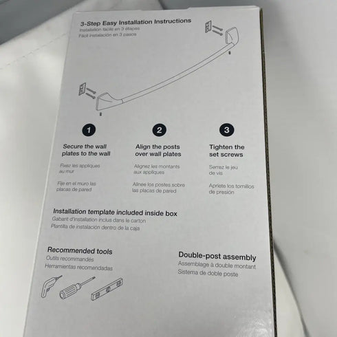 KOHLER Maxton R21847-BN 24" Wall Mount Towel Bar Brushed Nickel New in Box