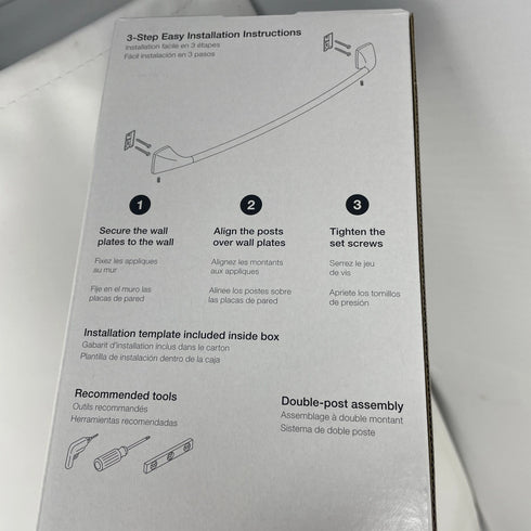 KOHLER Maxton R21847-BN 24" Wall Mount Towel Bar Brushed Nickel New in Box
