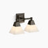 Kohler Memoirs 15in 2-Light Vanity Light,Oil Rubbed Bronze Finish,120V 23687-BZL