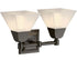 Kohler Memoirs 15in 2-Light Vanity Light,Oil Rubbed Bronze Finish,120V 23687-BZL