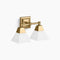 Kohler Memoirs 23687-BA02-BGL 2-Light Vanity Light Brushed Gold Modern