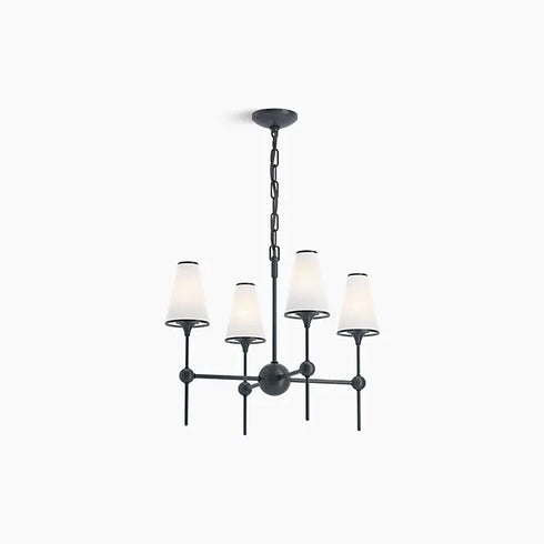 Kohler Parohn 26” Chandelier K-27862-CH04-GNL Gunmetal 4-Light NEW Discontinued
