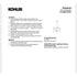 Kohler Parohn 26” Chandelier K-27862-CH04-GNL Gunmetal 4-Light NEW Discontinued