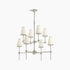 Kohler Parohn 36” Chandelier K-27863-CH08-SNL Polished Nickel 8-Light NEW