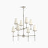 Kohler Parohn 36” Chandelier K-27863-CH08-SNL Polished Nickel 8-Light NEW