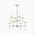 Kohler Parohn 36” Chandelier K-27863-CH08-SNL Polished Nickel 8-Light NEW
