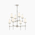 Kohler Parohn 36” Chandelier K-27863-CH08-SNL Polished Nickel 8-Light NEW