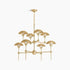 Kohler Vorleigh 8-Light Chandelier Brushed Modern Brass 27951-CH08-2GL
