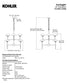 Kohler Vorleigh 8-Light Chandelier Polished Brass 27951-CH08-2PL