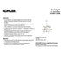 Kohler Vorleigh 8-Light Chandelier Polished Brass 27951-CH08-2PL