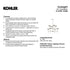 Kohler Vorleigh 8-Light Chandelier Polished Nickel 27951-CH08-SNL