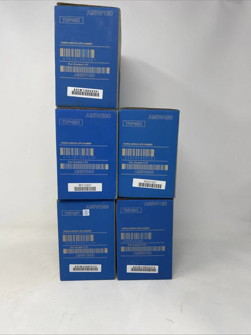 Konica Minolta bizhub C3851 Genuine Toner Lot of 5 TNP49M TNP49Y TNP49C 2xTNP49K