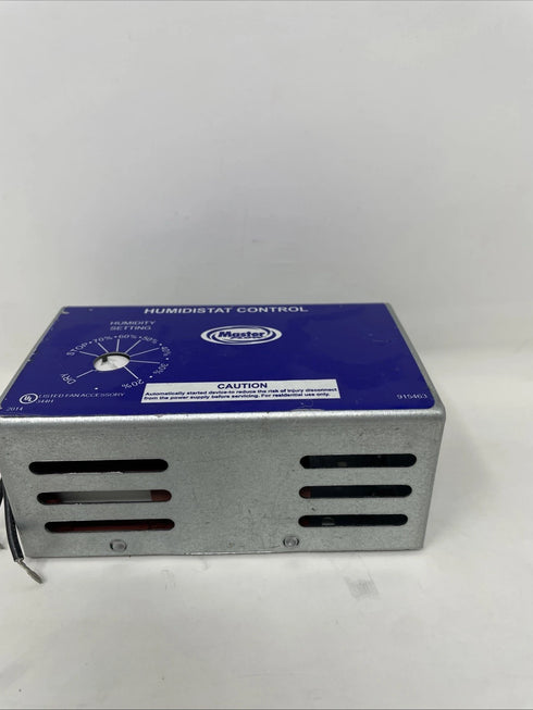 Master Flow H1 Manually Adjustable Humidistat Control for Power Vents