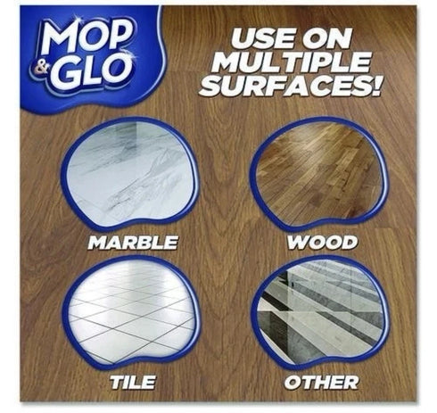 Professional Mop & Glo Floor Cleaner, Fresh Citrus, 64oz Bottle