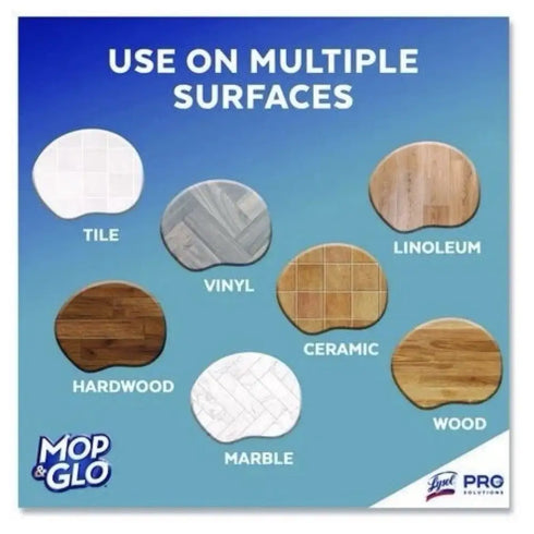Professional Mop & Glo Floor Cleaner, Fresh Citrus, 64oz Bottle
