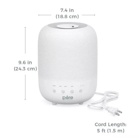 Pure Enrichment HUME Sense Top Fill Humidifier Auto Mode Humidity, 2pk Brand NEW