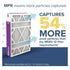 Set Of 2 3M Filtrete 16"x25"x5" Deep Pleat Air Filter - NDP01-5IN-2 2 Pack