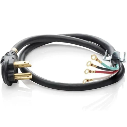 Smart Choice 4-Wire Dryer Power Cord 30 Amp 6 ft - P/N 5304492442 (New, Open Bag)