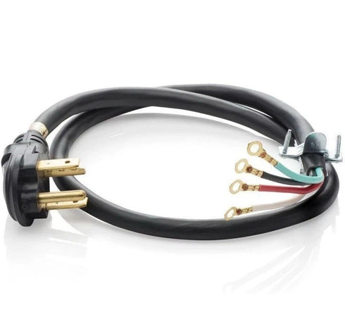 Smart Choice 4-Wire Dryer Power Cord 30 Amp 6 ft - P/N 5304492442 (New, Open Bag)