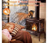 Tomersun 4 Blades Heat Powered Stove Fan for Wood/Log Burner/Fireplace
