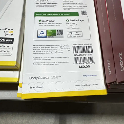 Wholesale Lot Mix 200x Assorted Android Apple iPhone Cases & Screen Protectors - Lot 200 CS 6 PS