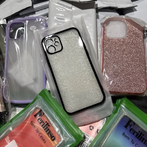Wholesale Lot Mix 200x Assorted Android Apple iPhone Cases & Screen Protectors - Lot 200 CS 4 PS