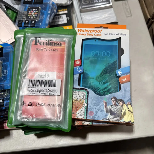Wholesale Lot Mixed 200x Assorted Apple iPhone Cases & Screen Protectors - Lot 200 CS 3 PS