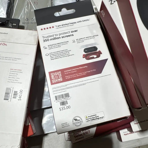 Wholesale Lot Mixed 200x Assorted Apple iPhone Cases & Screen Protectors - Lot 200 CS 3 PS